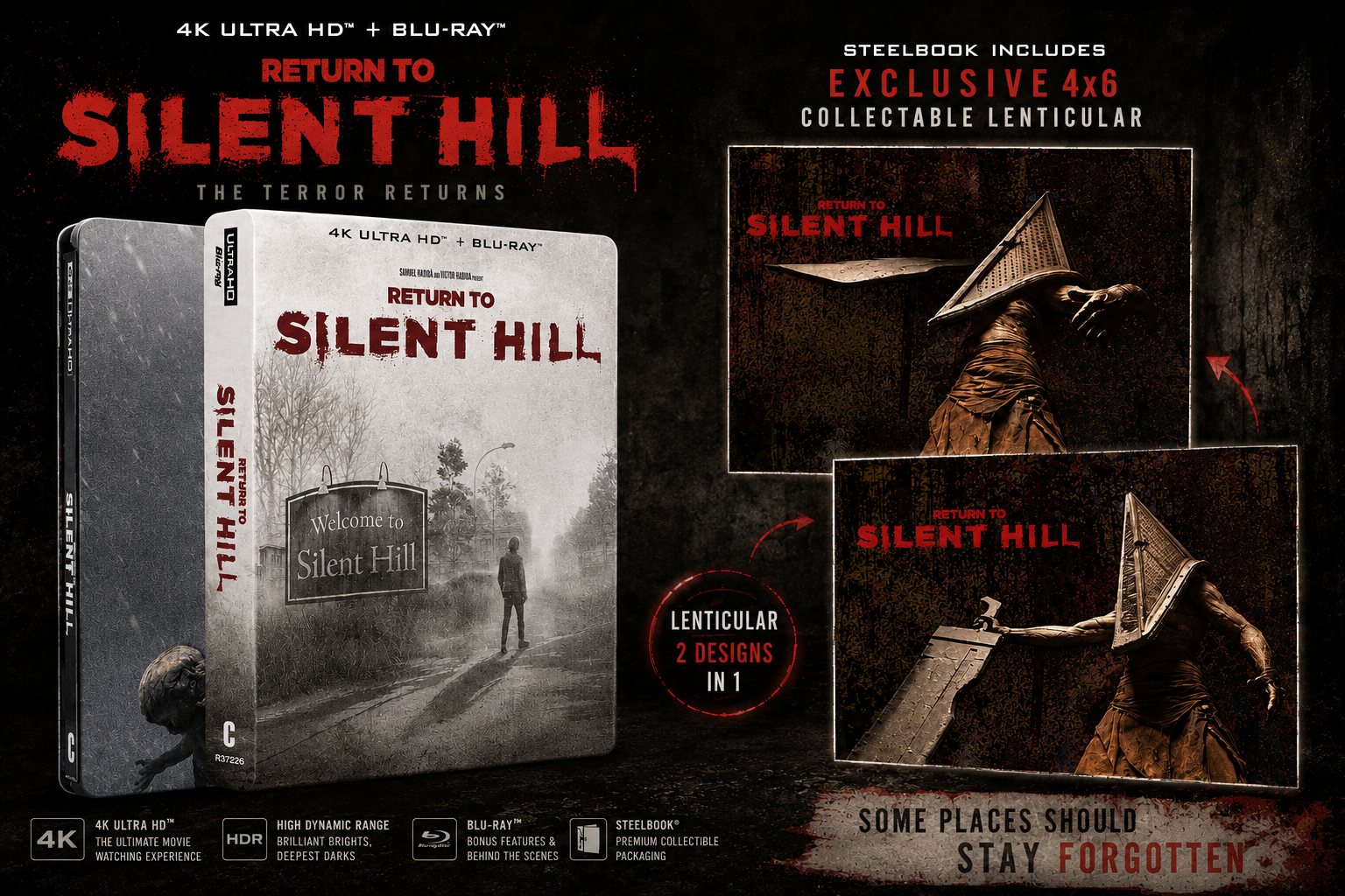 Return to Silent Hill Collector's Edition [4K UHD + Blu-ray Steelbook]