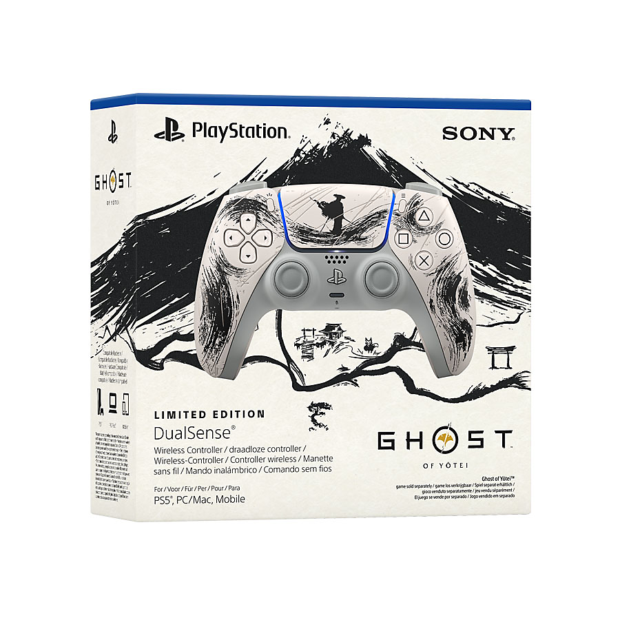 [PS5] DualSense Wireless Controller - Ghost of Yotei Black Limited Edition