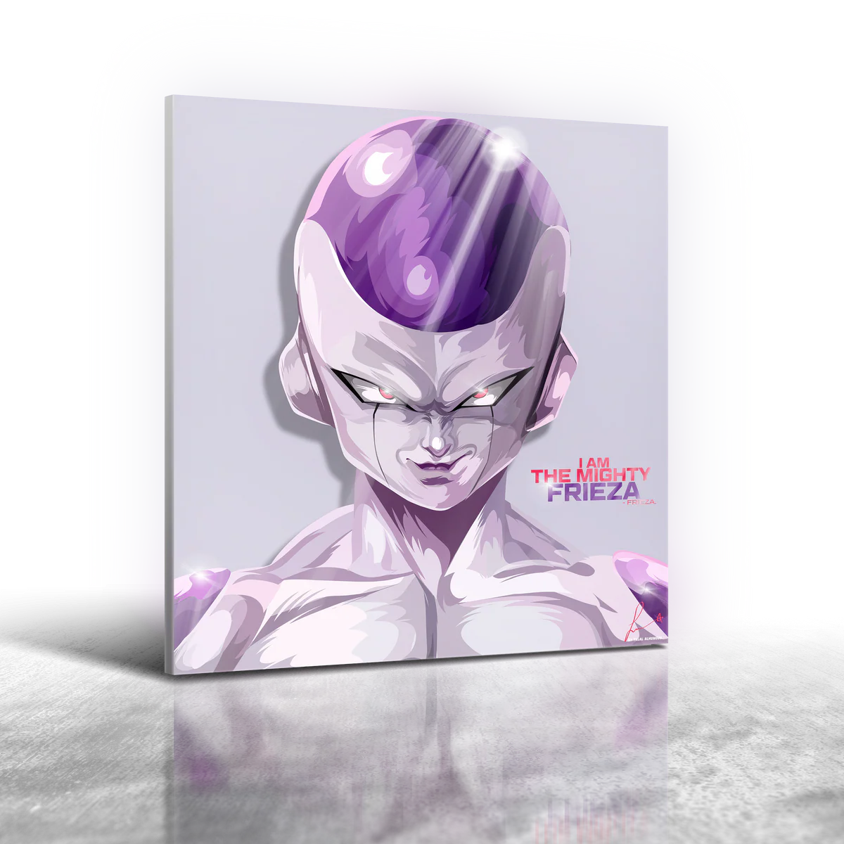 Dragon Ball Frieza Frameless Art Painting (30*30cm)
