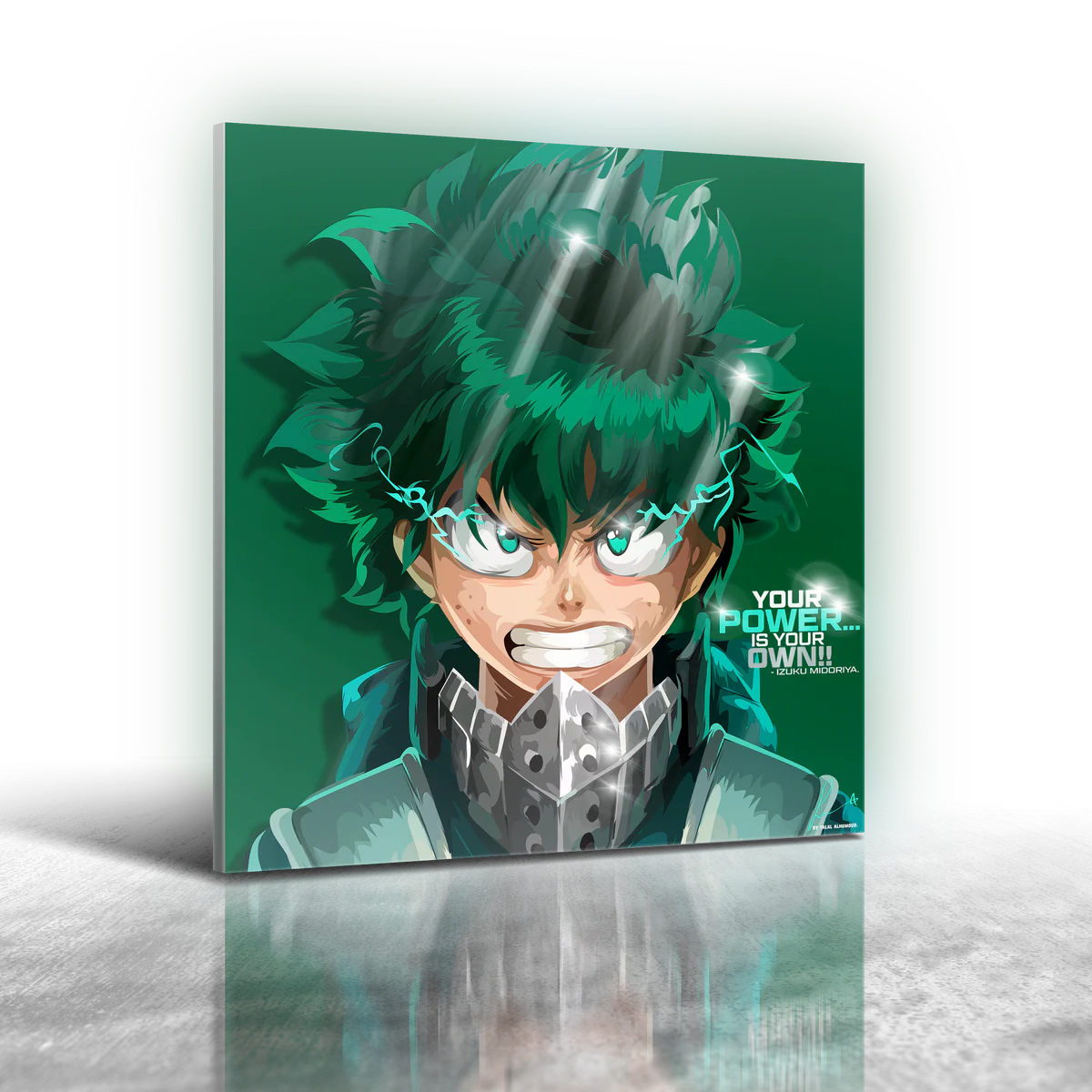 My Hero Academia Izuku Midoriya Frameless Art Painting (30*30cm)