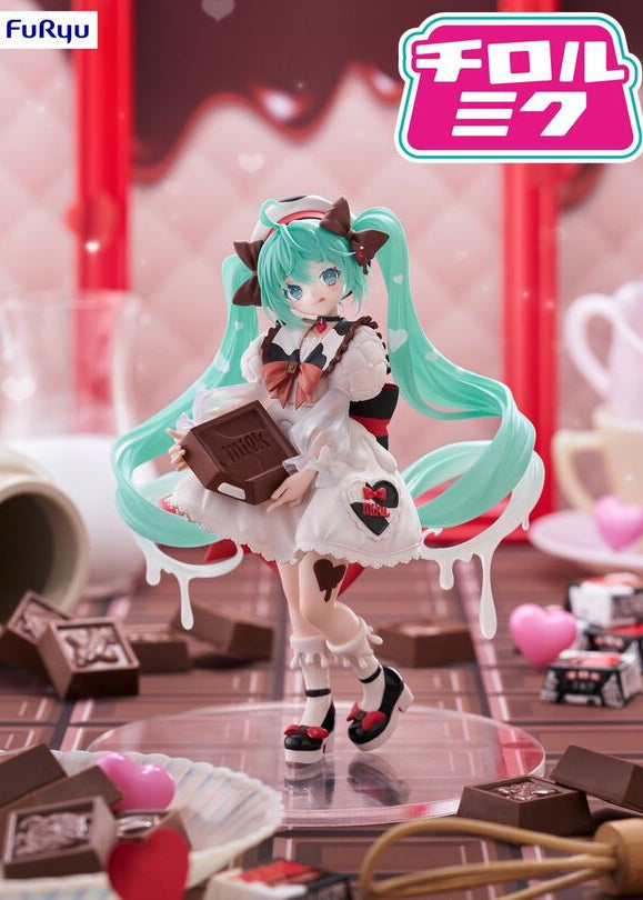 Anime Hatsune Miku x Tirol Chocolate - Trio-Try-iT- Milk ver Figure (18cm)