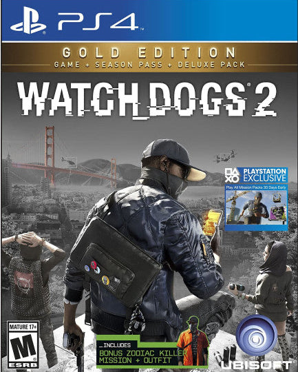 [PS4] Watch Dogs 2 Gold Edition R1
