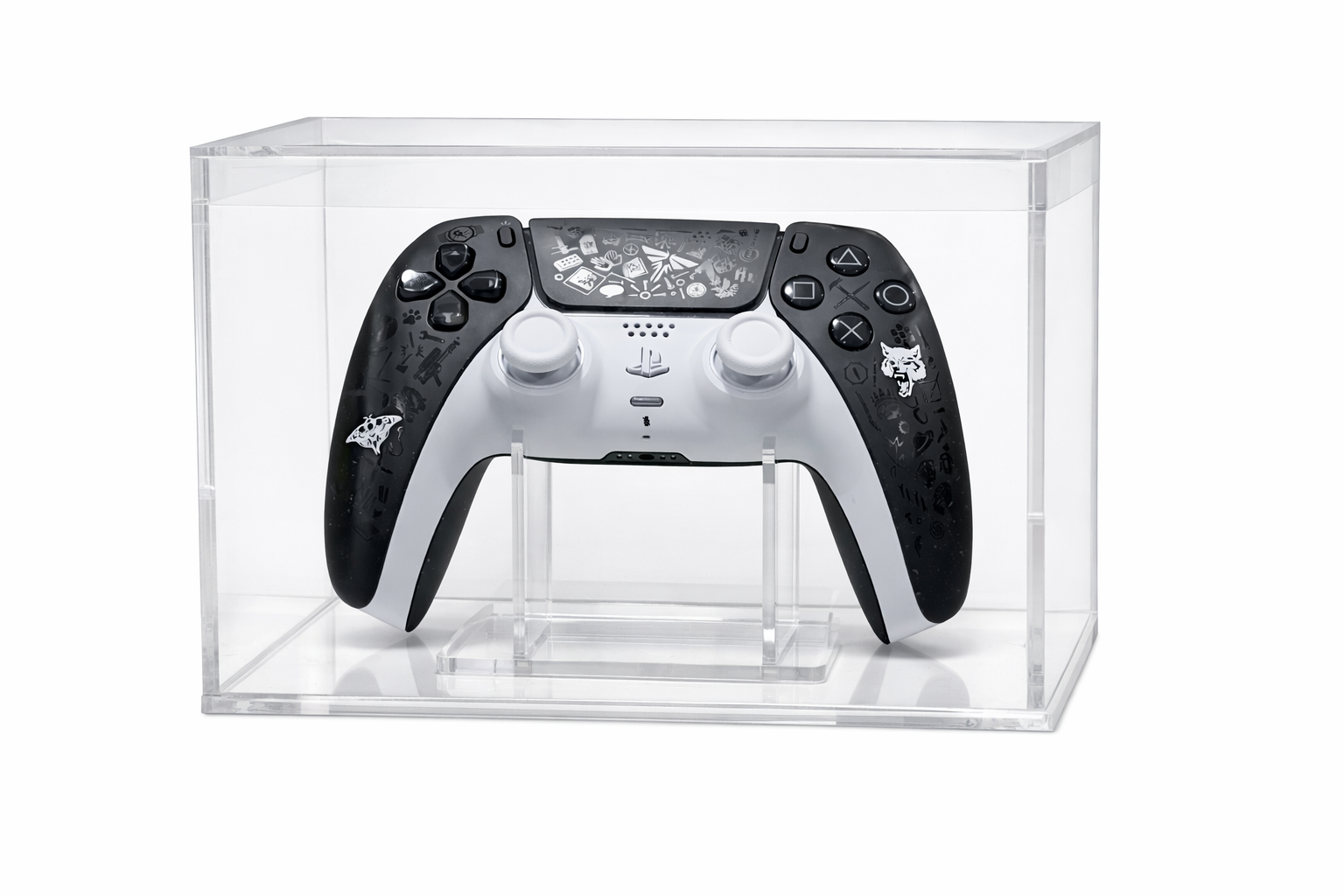 Acrylic PS5 Controller Case & Display Stand (Case Only)