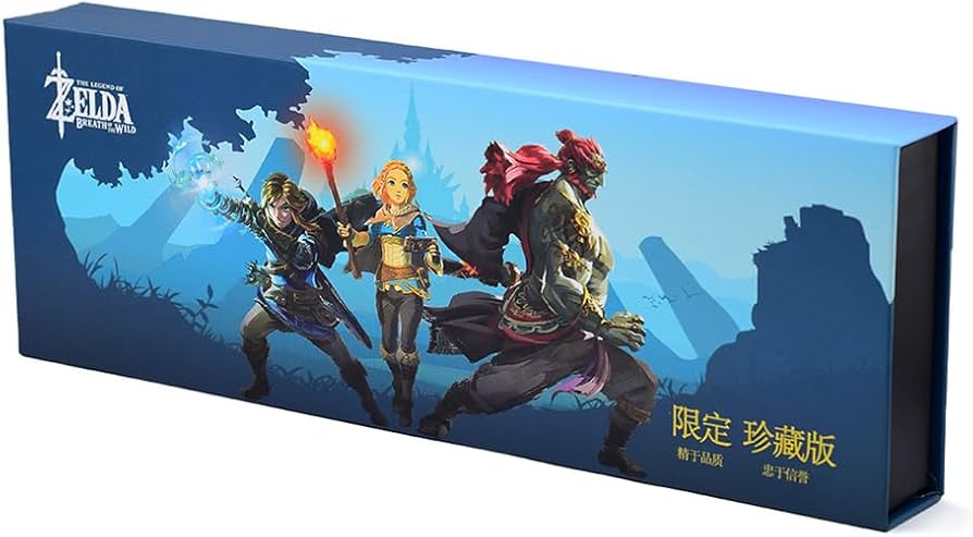 The Legend of Zelda Breath of The Wild Link Master Sword Kings Shield Collectors