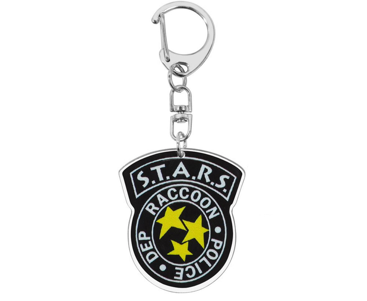 Resident Evil Stars Acrylic Keychain