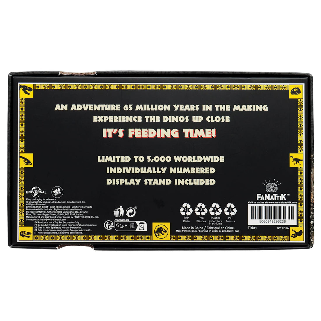 Official Jurassic Park Feeding Show Ticket