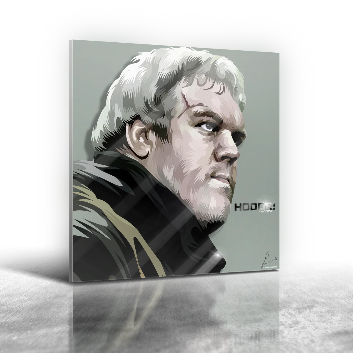 Hodor Frameless Art Painting (30*30cm)