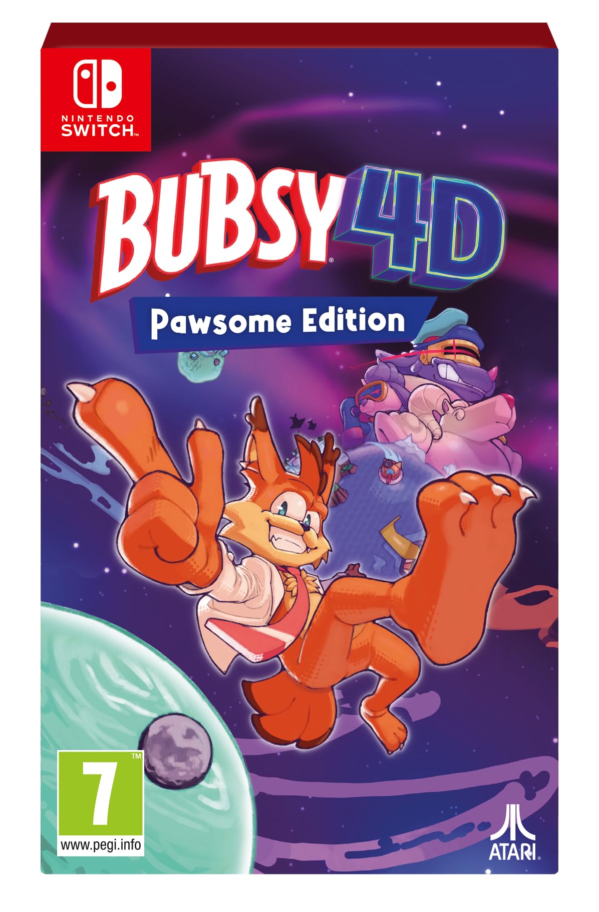 [NS] Bubsy 4D - Pawsome Edition R2