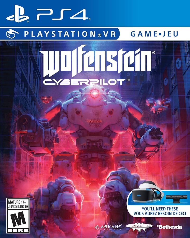 [PS4] (PSVR) Wolfenstein Cyberpilot R1 (Need Vr to Play)