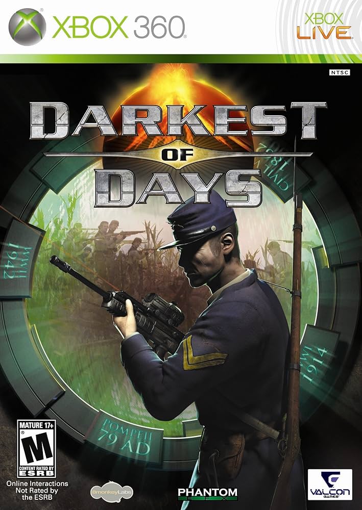 [Xbox 360] Darkest of Days R1 (New - Sealed - Rare)
