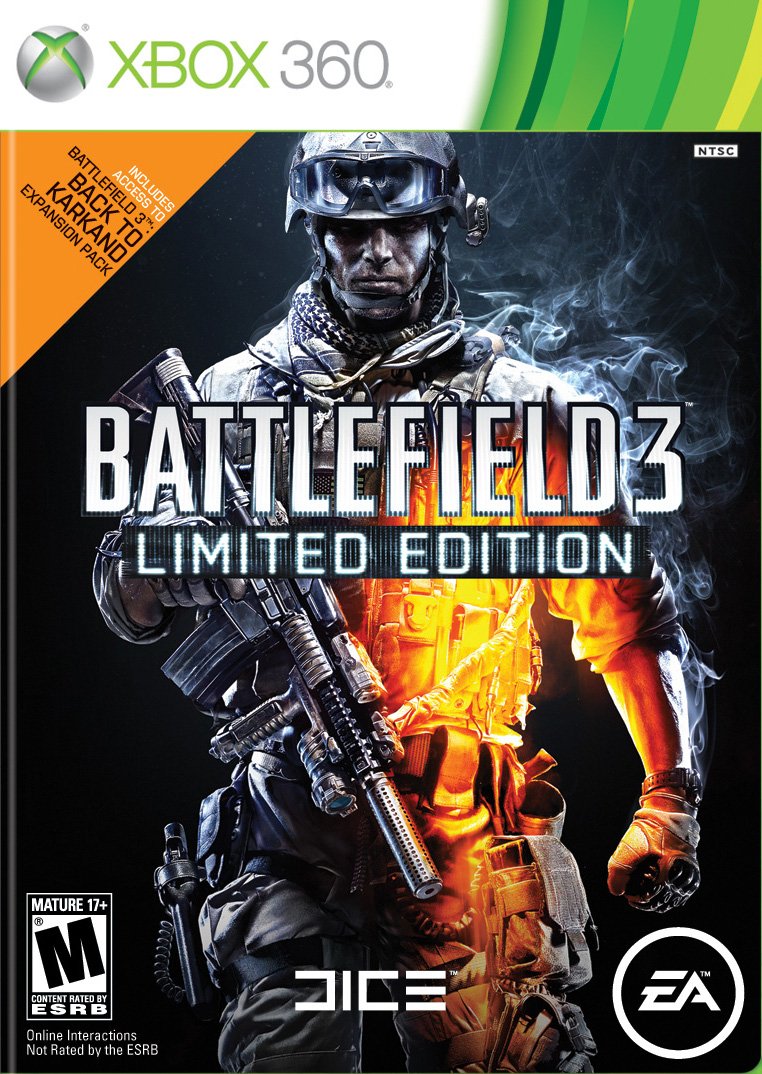 [Xbox 360] Battlefield 3 - Limited Edition R1