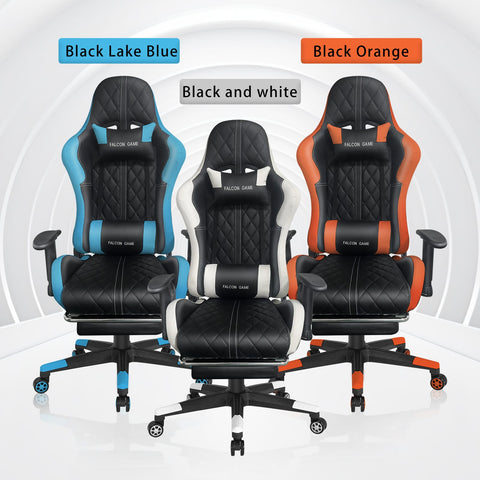 Gaming Chair with Foot Rest