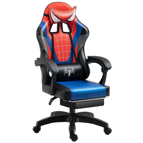 Gaming Chair with Foot Rest (Spider Man)