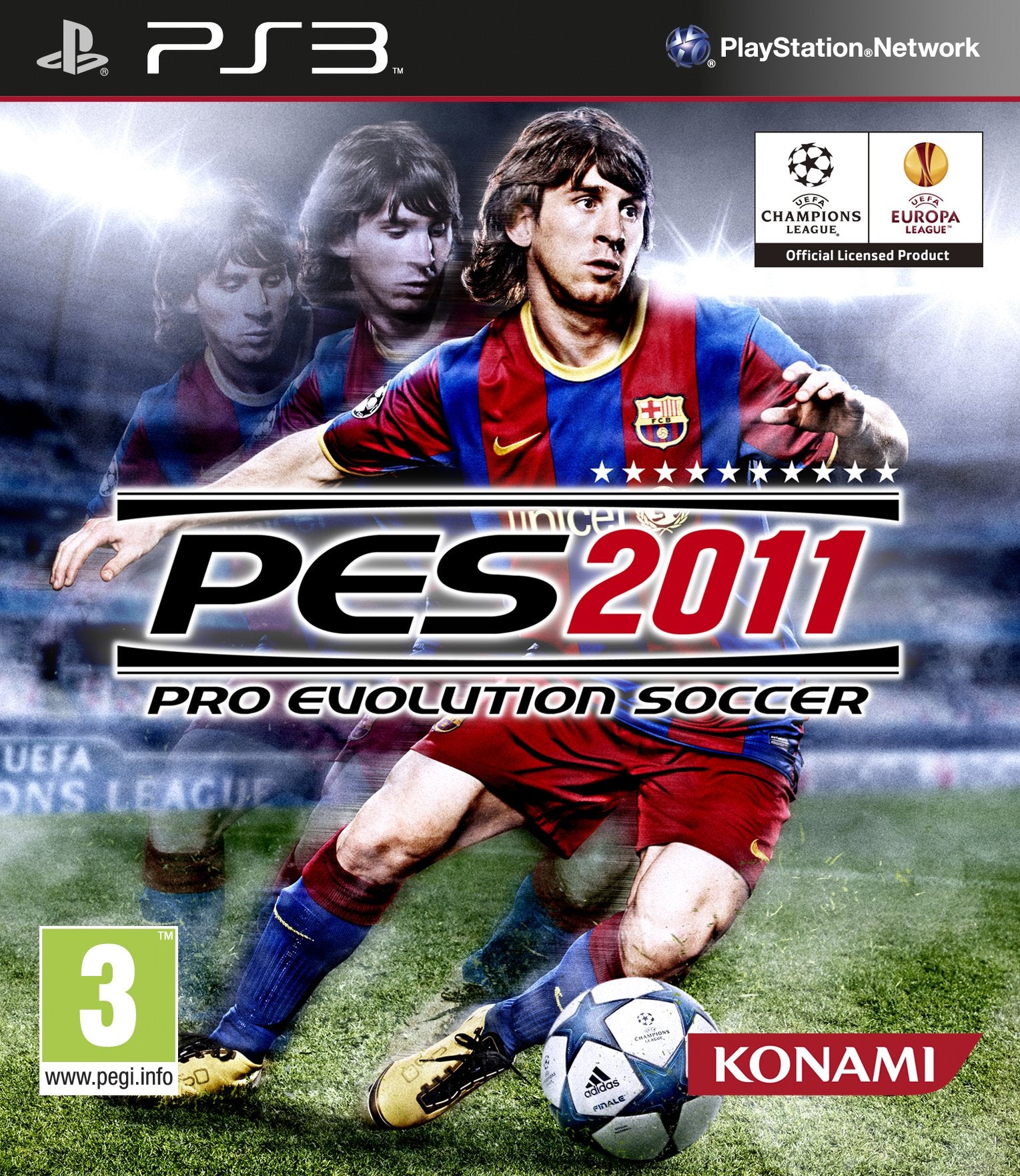 [PS3] Pro Evolution Soccer 2011 R2 (used)