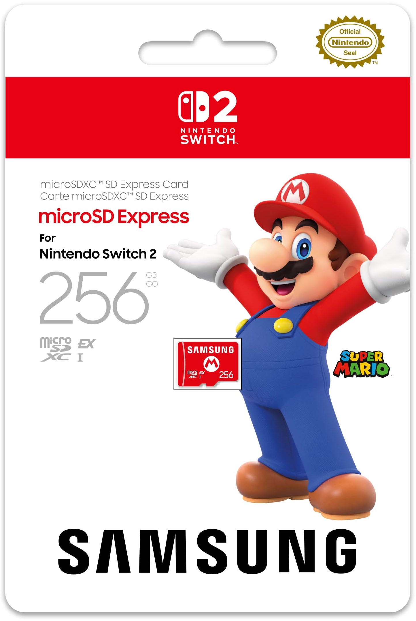 [NS2] Samsung MicroSD Express Card 256 GB