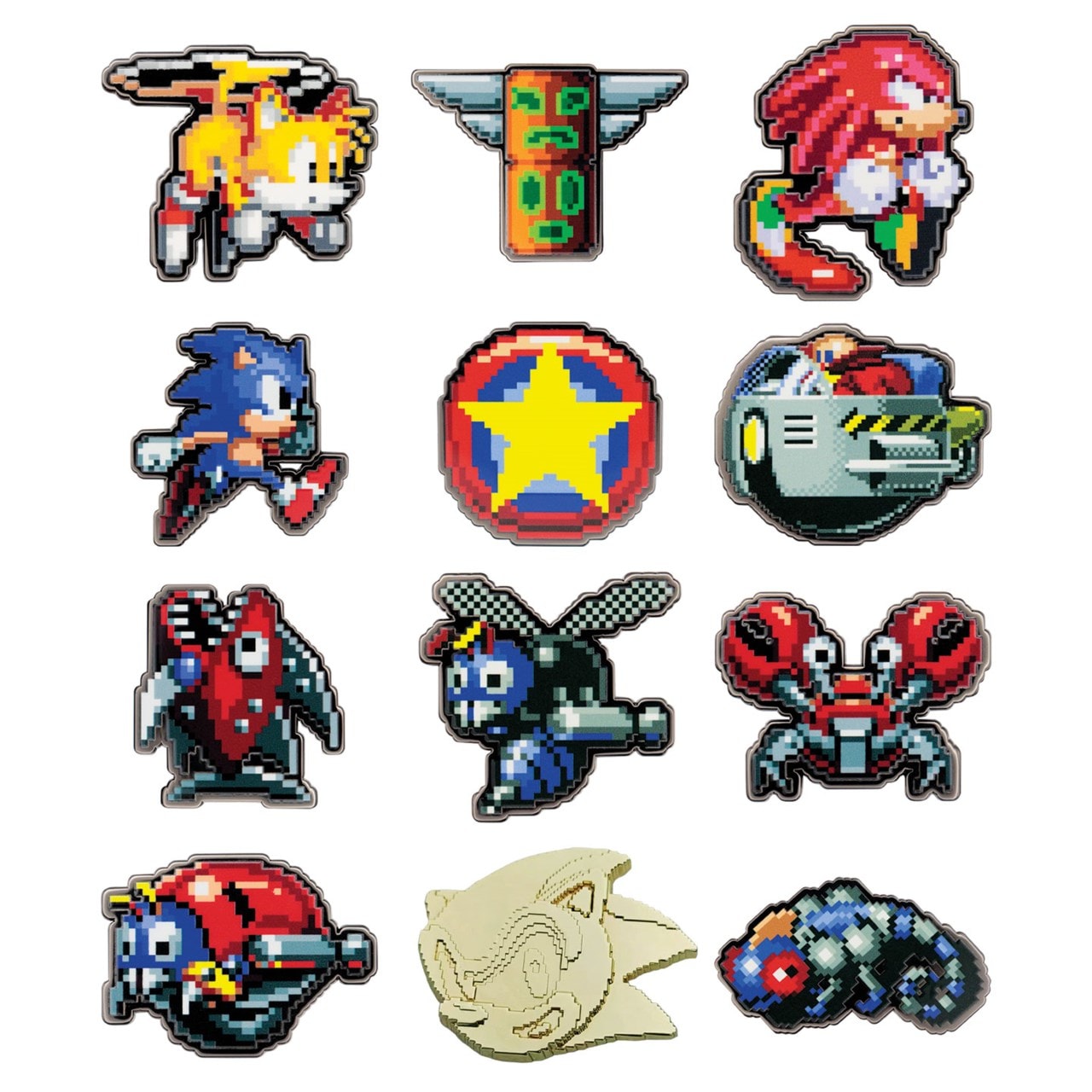 Official Sonic The Hedgehog Set Of Mystery Pins Badges Blind Box (1pcs)
