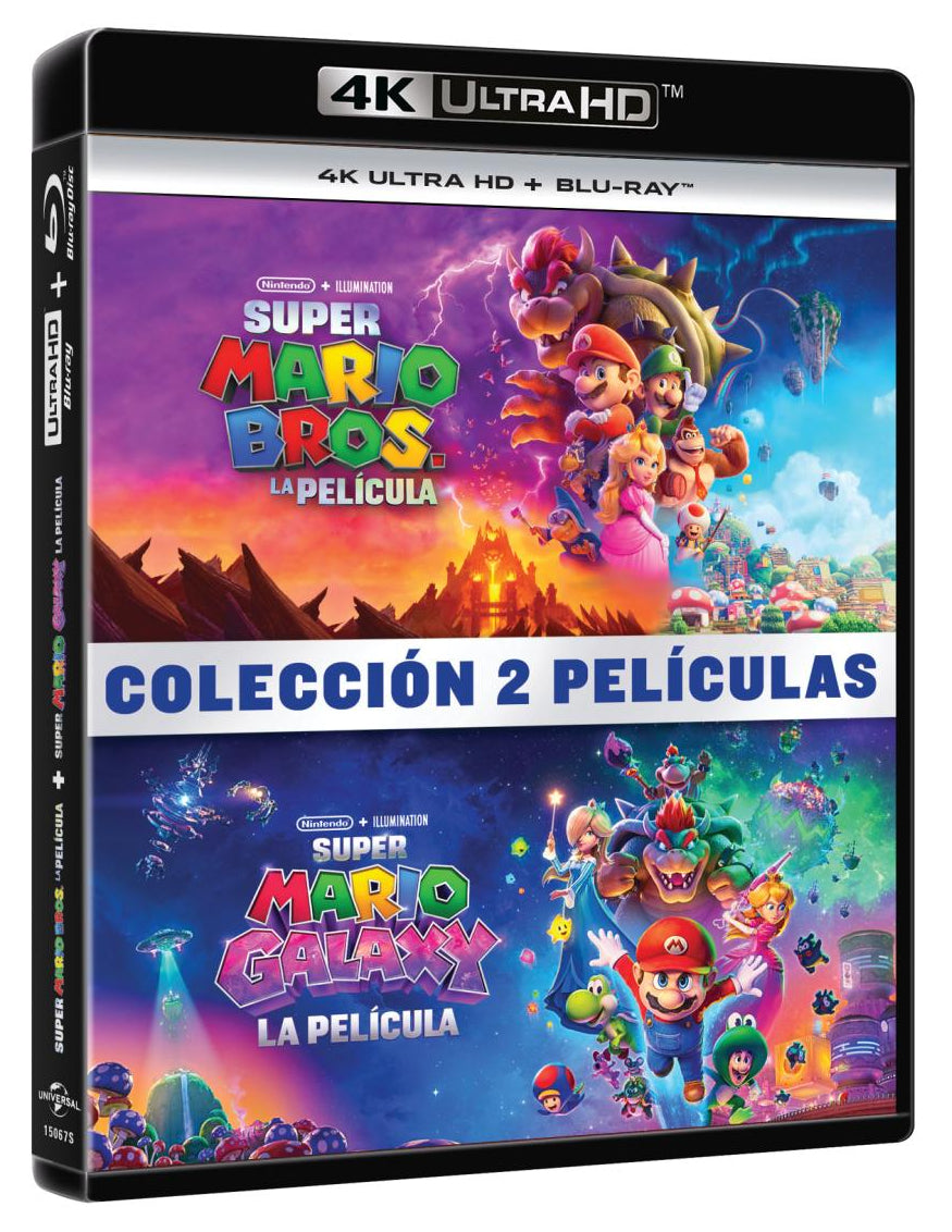 Super Mario. Pack 1-2 (2-Movie Collection)  (4K Ultra HD + Blu-Ray)