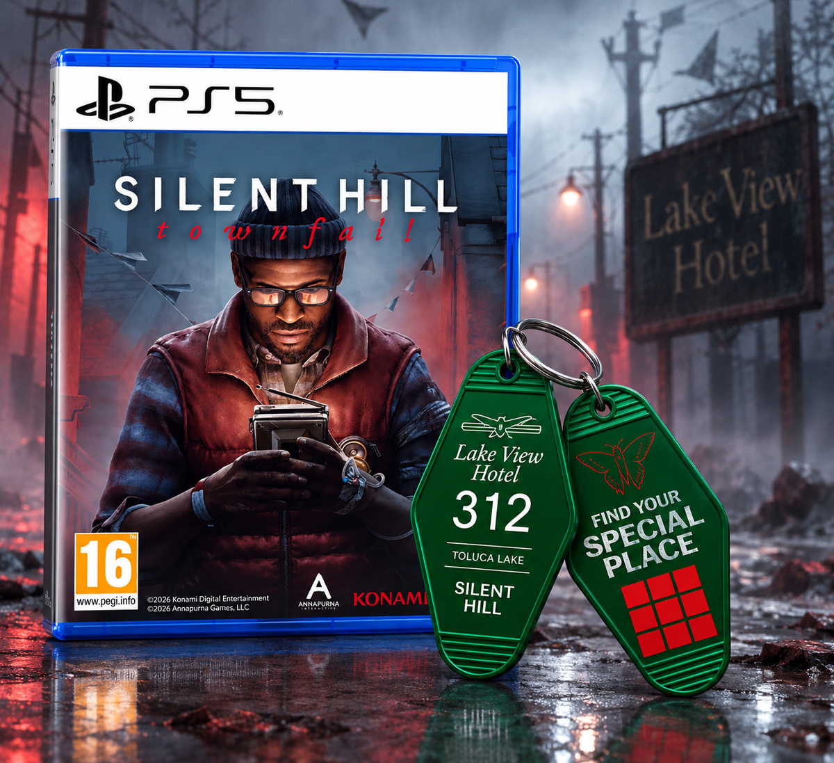 [Pre-Order] [PS5] Silent Hill Townfall R2 + + Gift Keychain