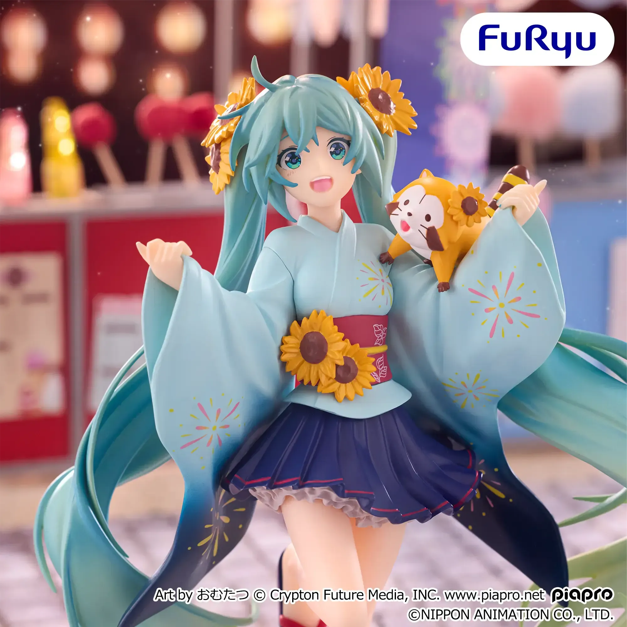 Hatsune Miku X Rascal Figure Summer Festival Figure (17cm)