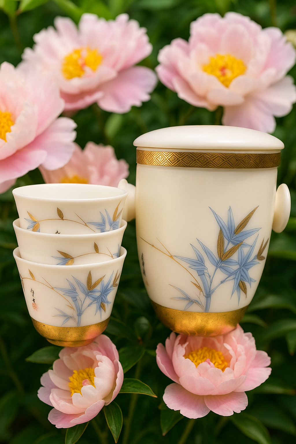 Asian Traditional Teapot 5pcs/set 13