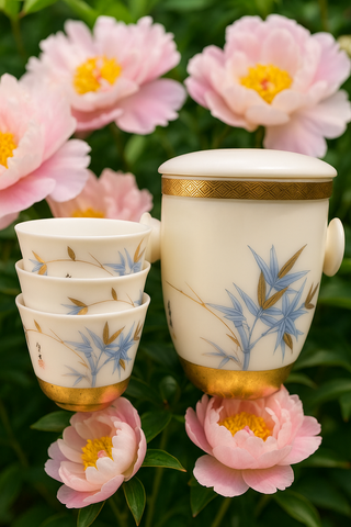 Asian Traditional Teapot 5pcs/set 13