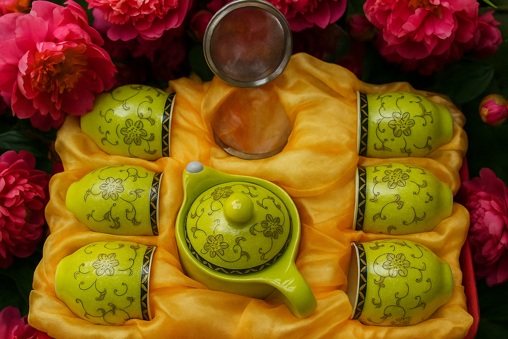 Asian Traditional Teapot 8pcs/set 17