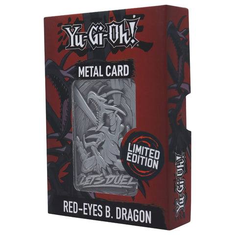 Yu-Gi-Oh! Limited Edition Red Eyes B. Dragon Metal Card