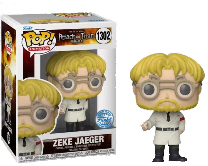 Funko Pop Anime Attack On Titan Zeke Jaeger (Special Edtion)