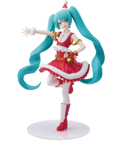 Anime Hatsune Miku Christmas Luminasta Figure - (20cm)