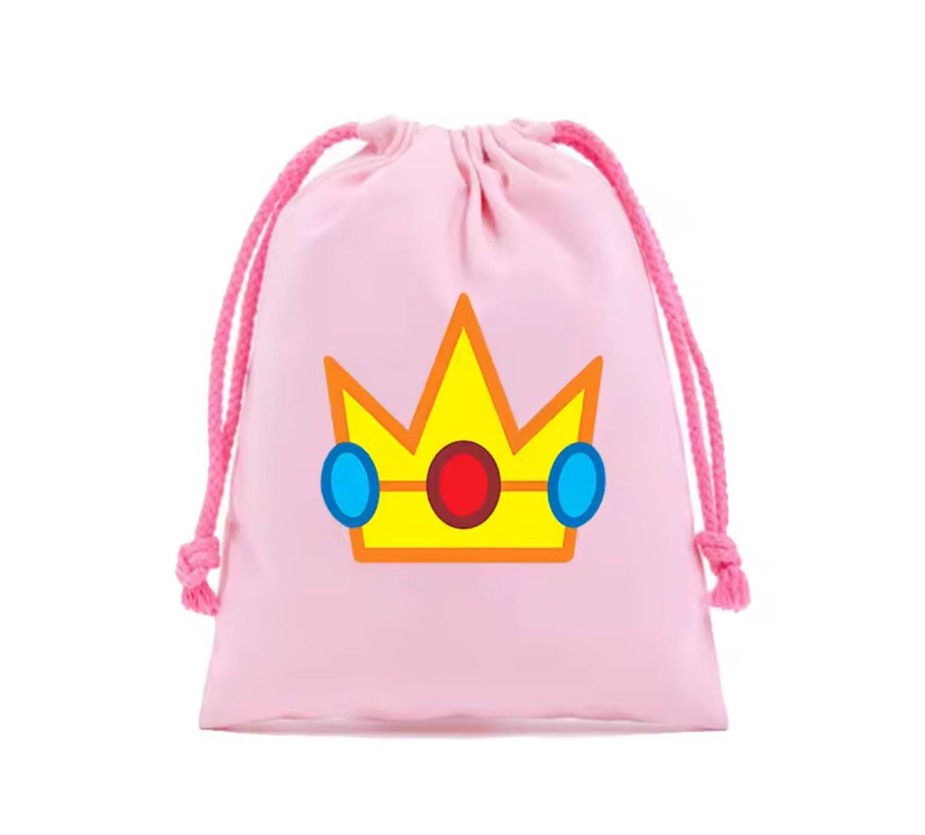 Super Mario Princess Peach Handbag (size:17x23)