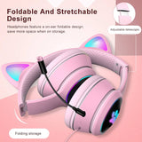 Cat Ear Design Foldable Led Headset Fruugo NO