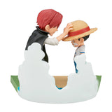 Anime One Piece - Monkey D. Luffy & Shanks World Collectible Log Stories Figure (7cm)