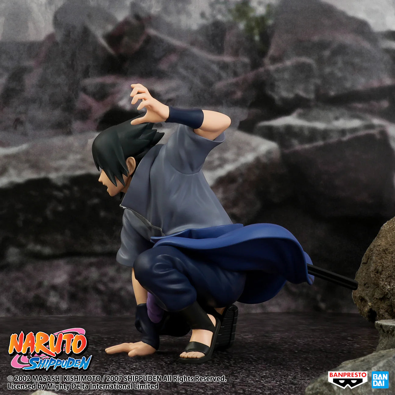 Banpresto Anime Naruto - Sasuke Uchiha Figure (9cm)