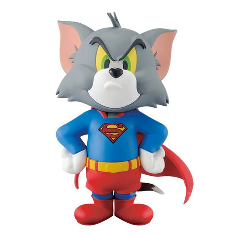 Tom and Jerry 100th Anniversary Warner Bross Tom as Superman Figure - (8cm)