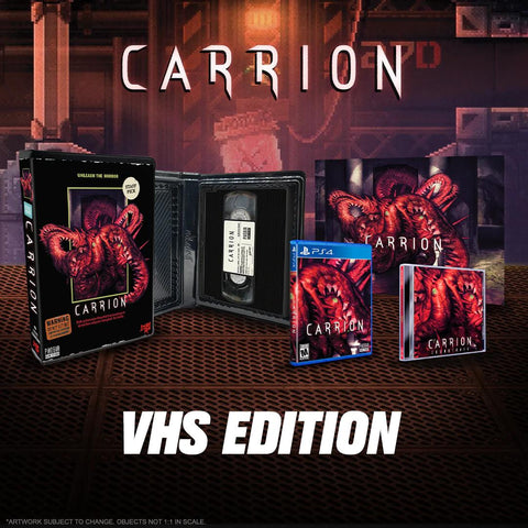 PS4 Limited Run Carrion VHS Edition R1