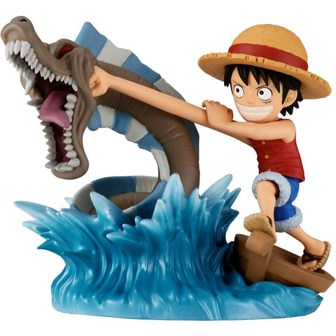 Anime One Piece - Monkey D. Luffy  World Collectible Log Stories Figure (7cm)