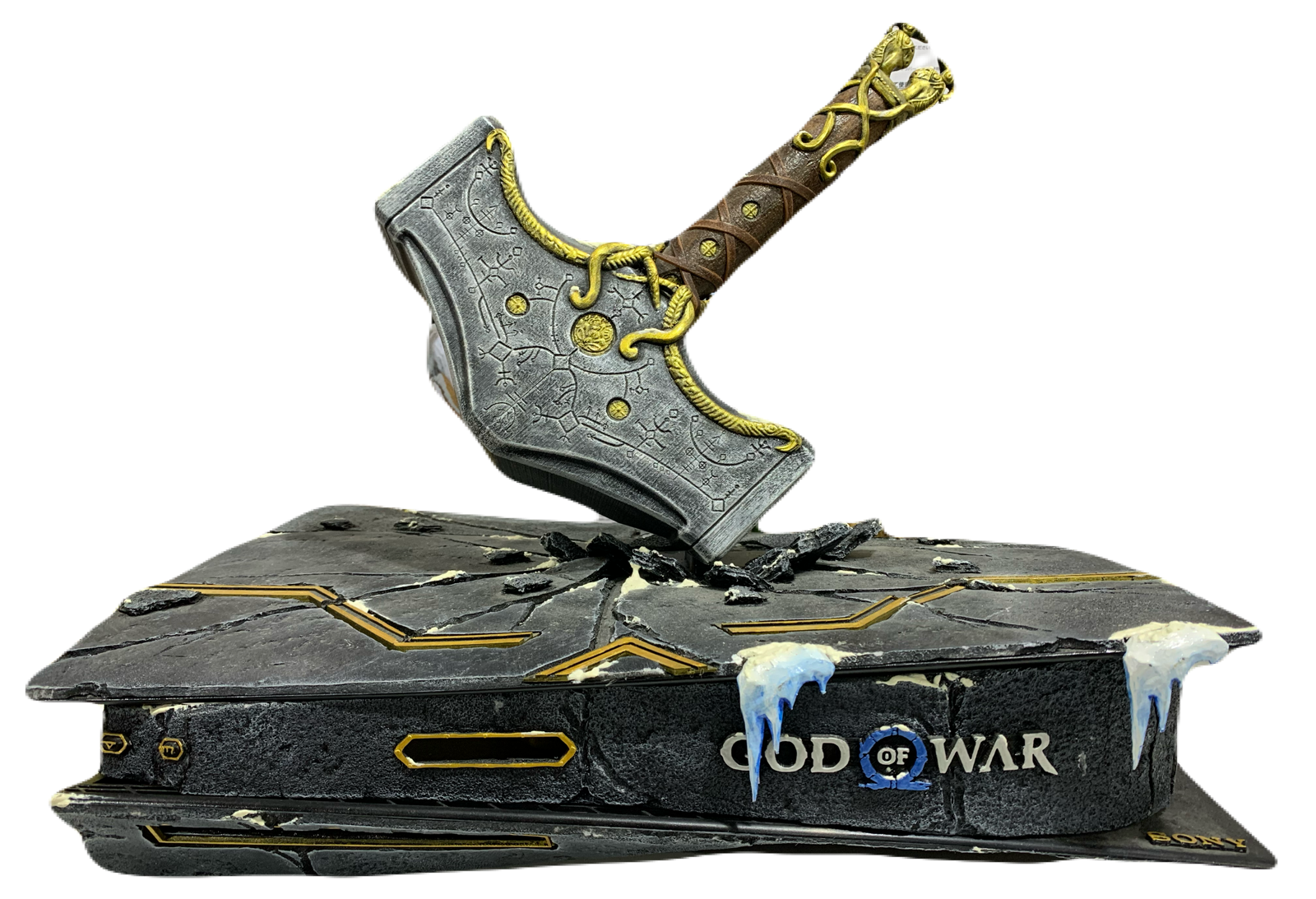 PS5 Console Cover God Of War (Custom Made) (second hand)