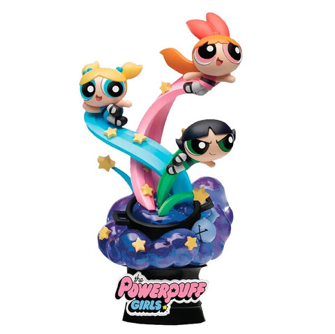 Official Beast Kingdom The Powerpuff Girls The Day is Saved D-Stage Figure (15 cm)