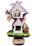 Official Beast Kingdom Disney Chip N Dale Treehouse Diorama Stage Figure