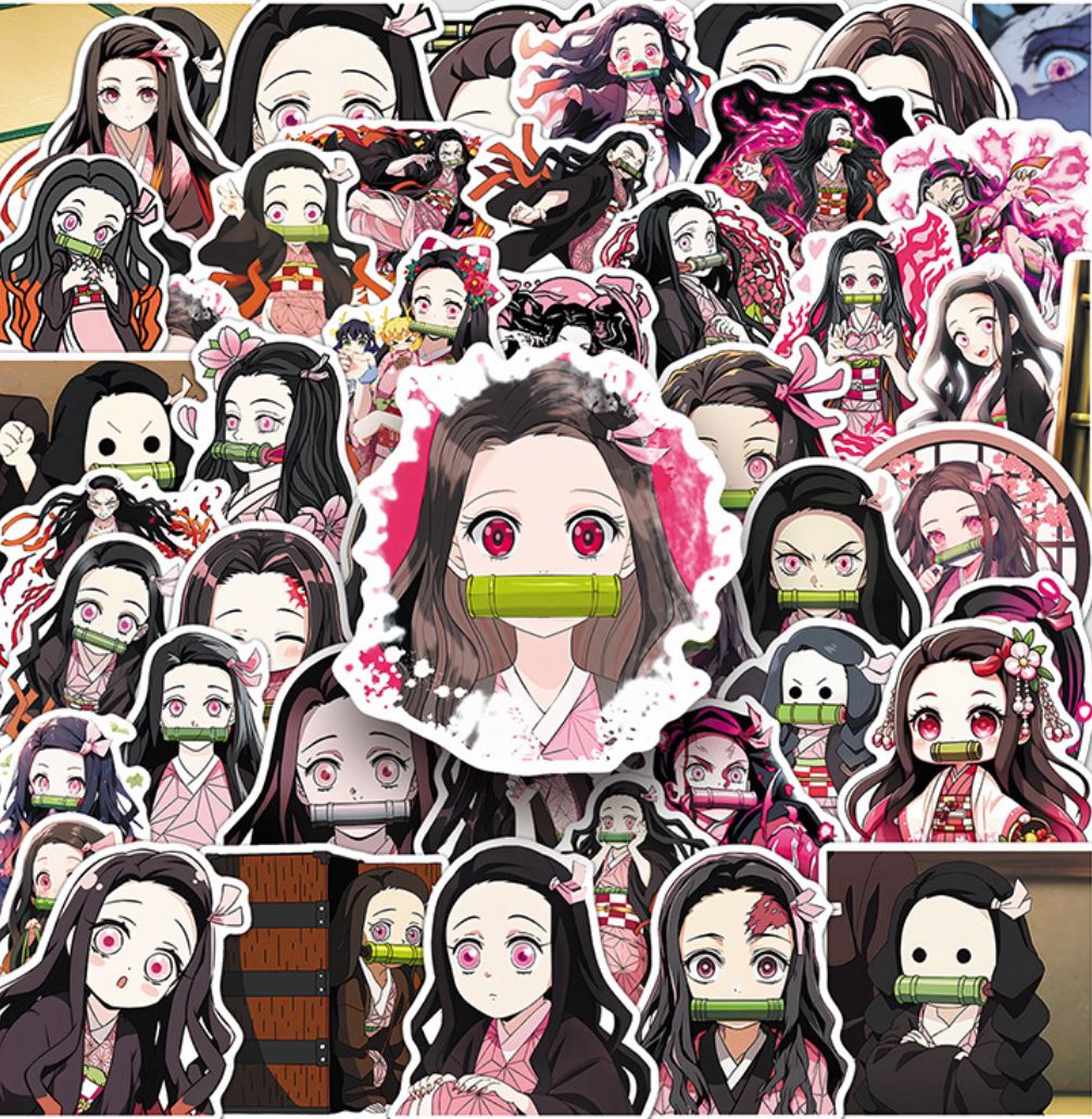 Anime Demon Slayer Nezuko Stickers