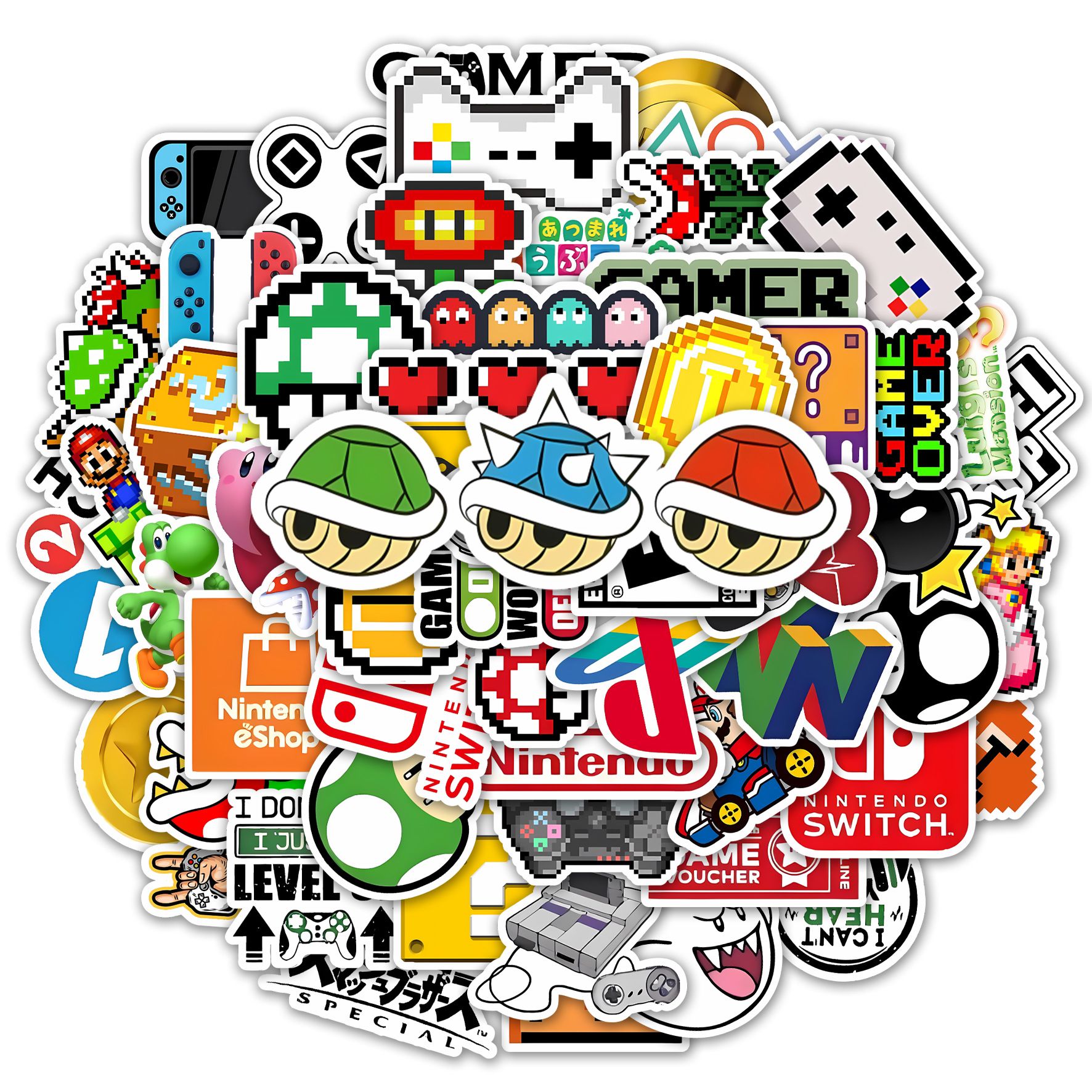 Nintendo Stickers (50pcs)
