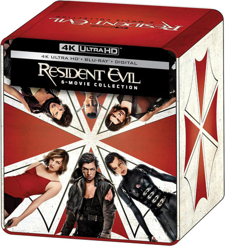 Resident Evil Ultra HD Collection UHD/Blu-ray (12 Discs) Steelbook + Digital [4K UHD] (Open Box - Like New)