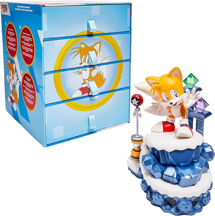 Sonic The Hedgehog Tails Countdown Character Advent Calendar Statue - (50cm)