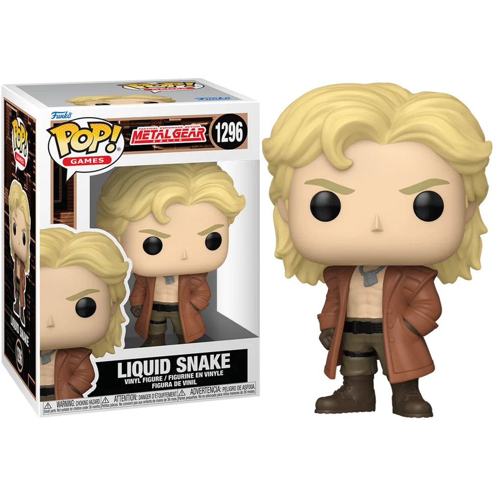 Funko Pop Metal Gear Solid - Liquid Snake