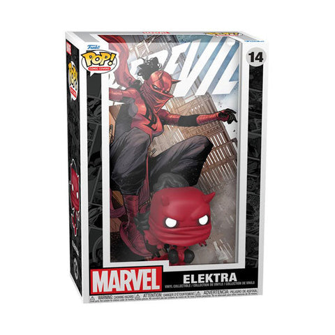 Funko pop Marvel Comics - Daredevil Elektra  Comic Album Cover