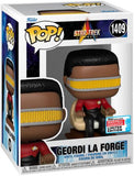 Funko pop Star Trek Geordi La Forge in Captains Chair (Limited Edition)