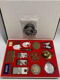 Anime Demon Slayer Metal Necklace & Keychain Collection Box 15pcs