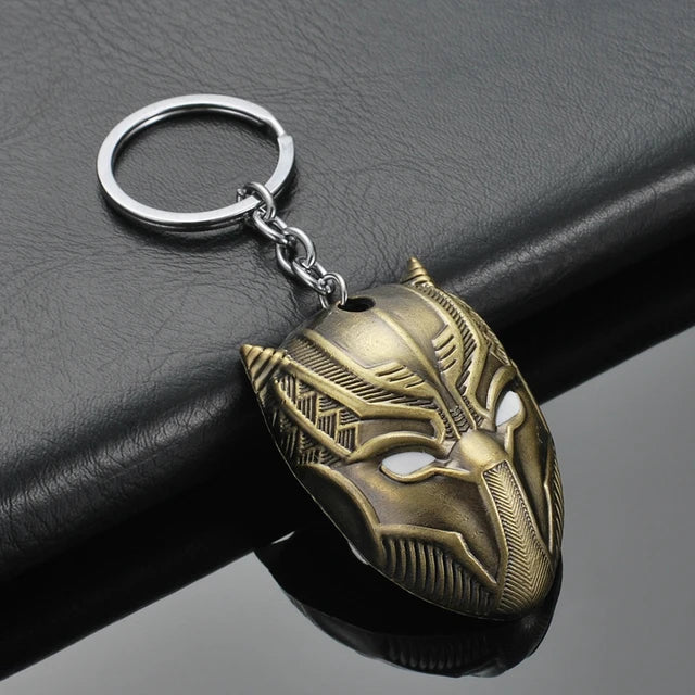 Marvel Black Panther Metal Keychain