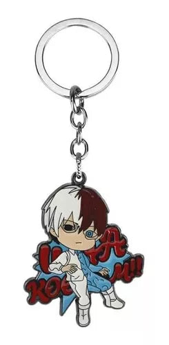 My Hero Academia Shoto Todoroki Keychain