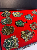 Harry Potter Metal Necklace & Keychain Collection Box 12pcs